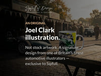 An original Joel Clark illustration — exclusive to Sipfull