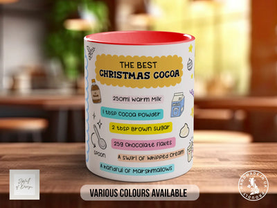 The Best Christmas Cocoa Mug – Festive Hot Chocolate Recipe Mug