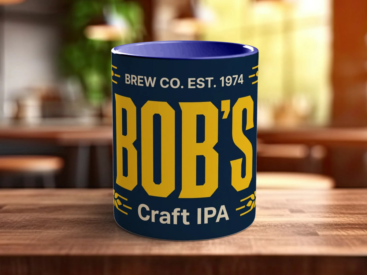 Personalised Name Beer Mug
