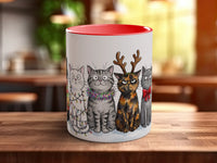 Christmas Cats Mug | Funny Festive Cat Lover Gift