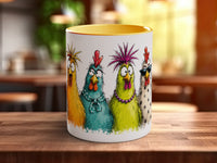 Cool Chickens Mug | Funny Quirky Chicken Lover Gift