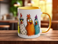 Cool Chickens Mug | Funny Quirky Chicken Lover Gift