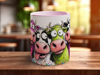 Crazy Cows Mug | Funny Cow Lover Gift