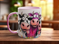 Crazy Cows Mug | Funny Cow Lover Gift