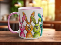 Crazy Rabbits Mug | Funny Rabbit Lover Gift