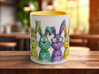 Cute Rabbits Mug | Funny Rabbit Lover Gift