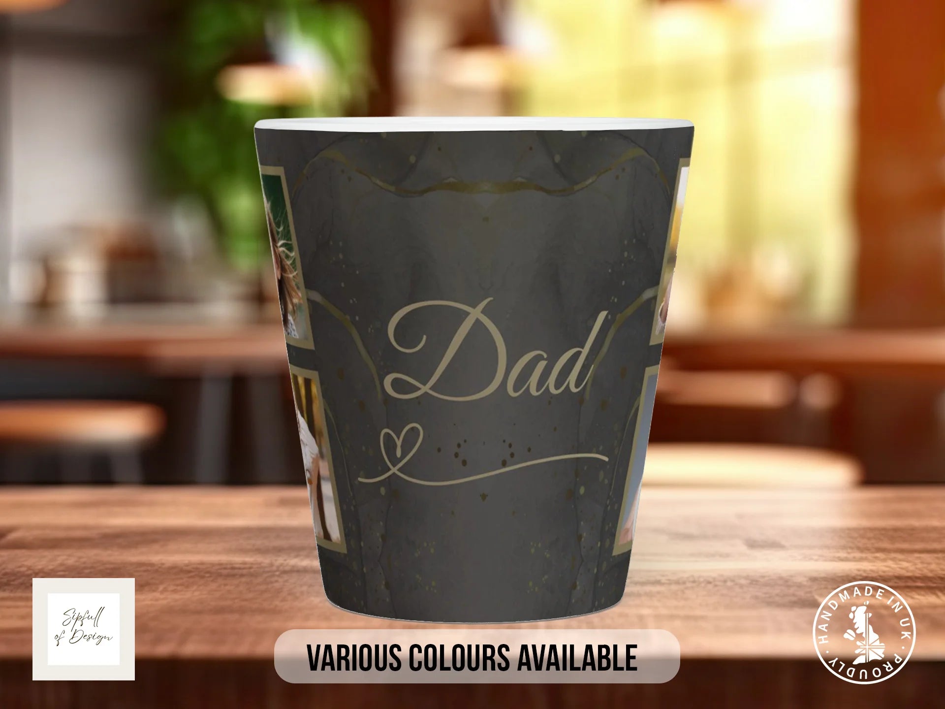 White / Ceramic / 12oz Latte