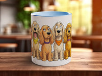 Golden Cocker Spaniels Mug | Funny Golden Cocker Lover Gift