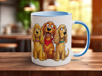 Golden Cocker Spaniels Mug | Funny Golden Cocker Lover Gift
