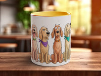 Golden Irish Setters Mug | Funny Golden Setter Lover Gift