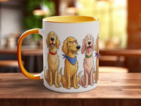 Golden Irish Setters Mug | Funny Golden Setter Lover Gift