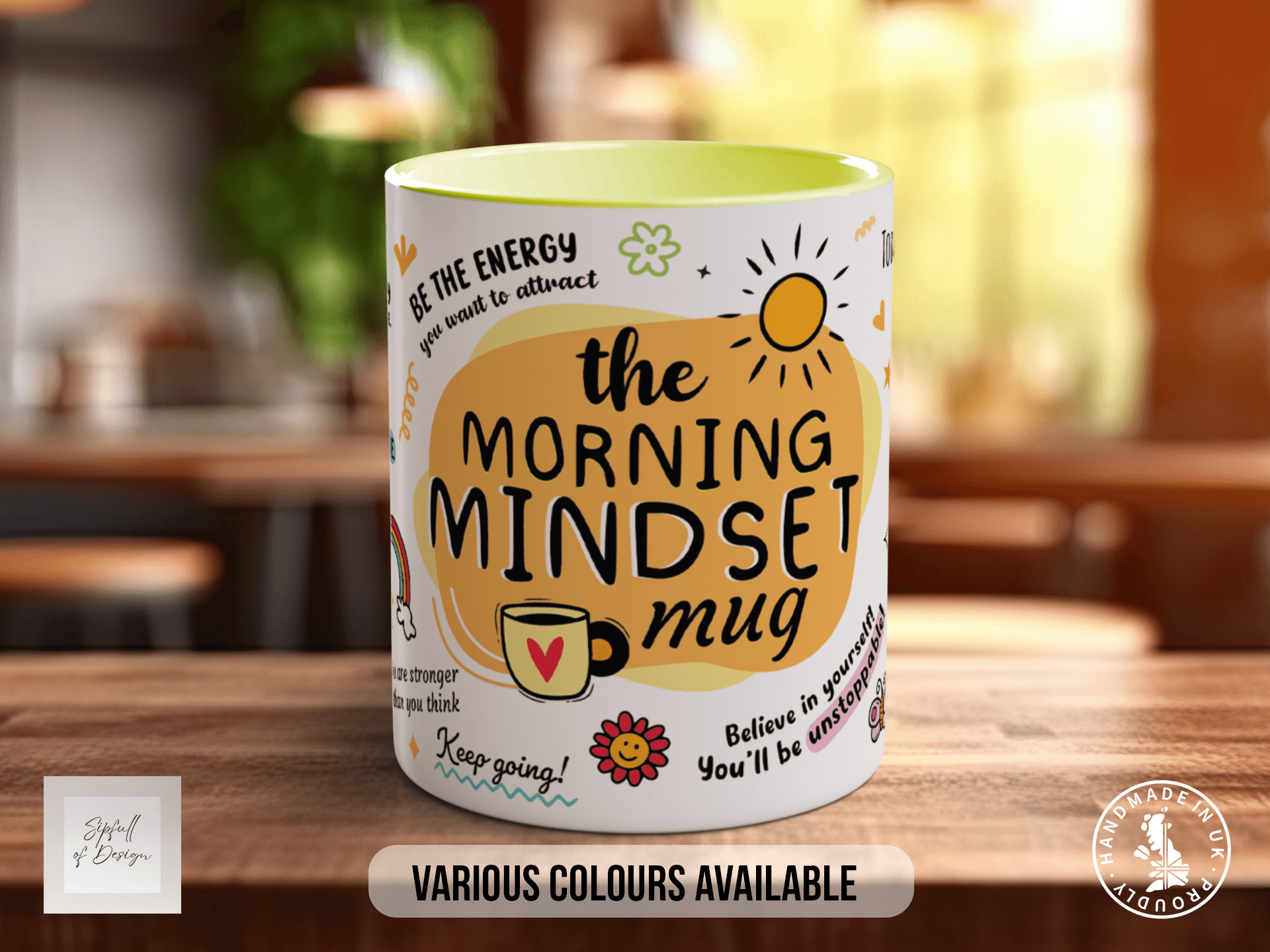 Morning Mindset Mug - Sipfull of Design