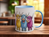 Highland Cows Mug | Funny Highland Cow Lover Gift