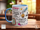Life Is What You Bake It Mug, Baking Mug, Baking Gift, Gift for Bakers - Coloured 11oz, Bone China 10oz and 15oz and Latte 12oz options