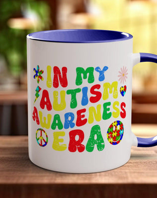 In My Autism Awareness Era Coloured Mug, ASD Support, Autism Awareness - Sipfull of Design