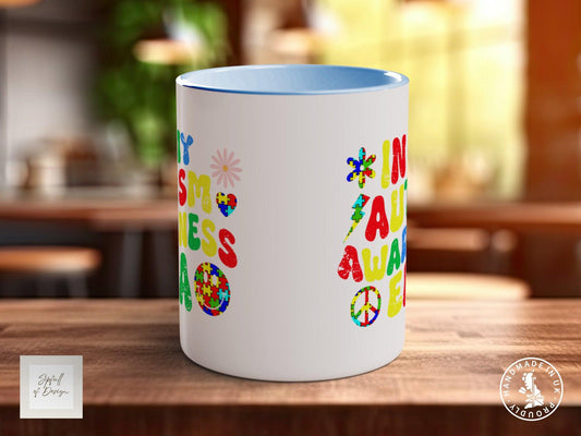In My Autism Awareness Era Coloured Mug, ASD Support, Autism Awareness - Sipfull of Design