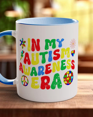 In My Autism Awareness Era Coloured Mug, ASD Support, Autism Awareness - Sipfull of Design