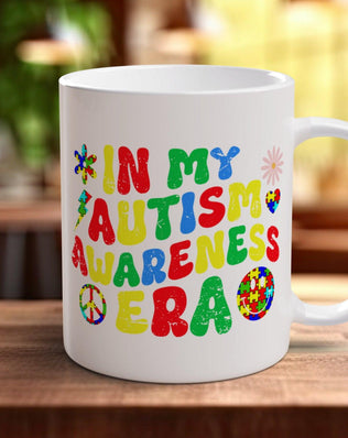 In My Autism Awareness Era Coloured Mug, ASD Support, Autism Awareness - Sipfull of Design