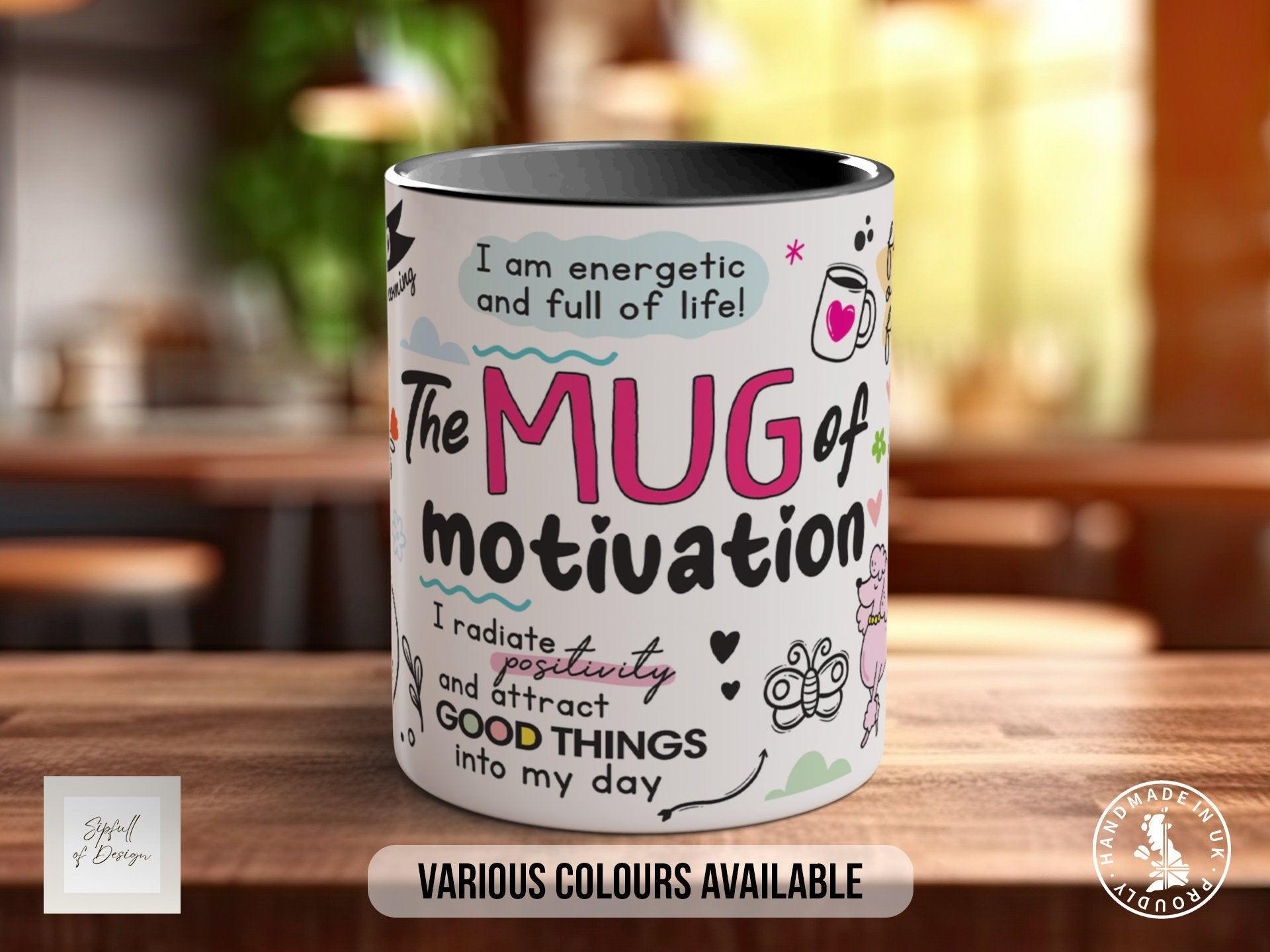 Coloured Mug Of Motivation - Sipfull of Design