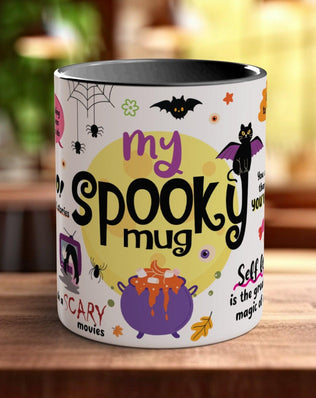 My Spooky Coloured Mug - Celebrate Halloween! - Sipfull of Design