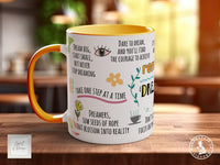 Coloured Reminders for Dreamers Mug - Sipfull of Design