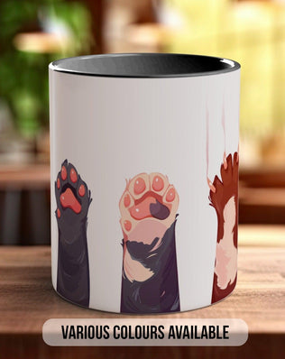 Cute Cat Paws Mug - Sipfull of Design