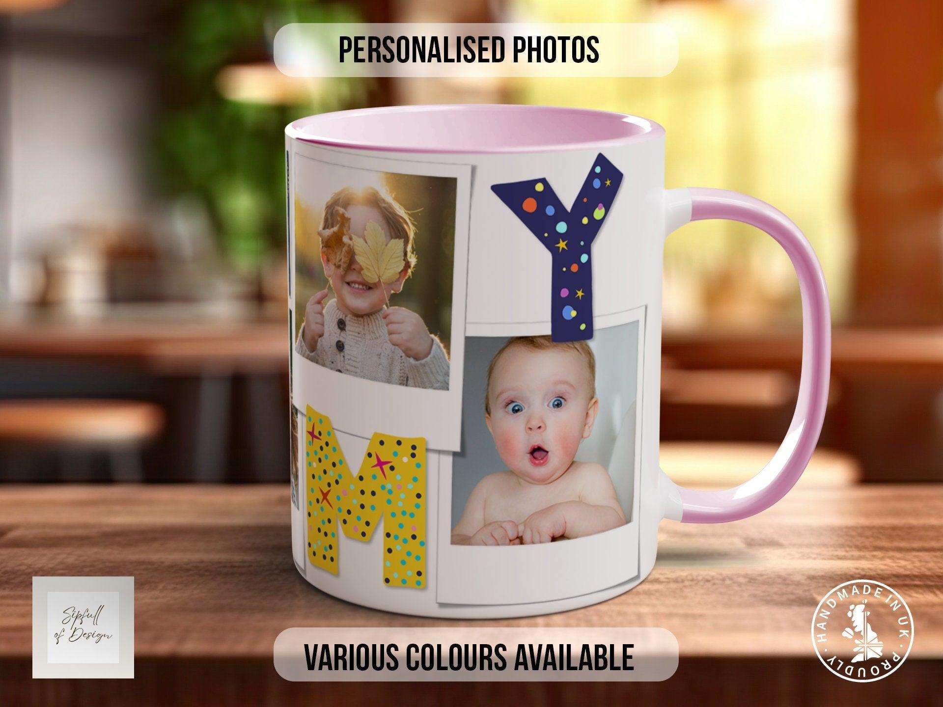 Mummy Mothers Day Personalised Photo Mug - Sipfull of Design