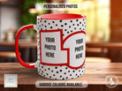 Love Cute Personalised Photo Valentines Coloured Mug - Sipfull of Design