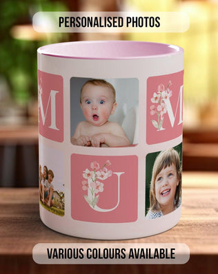 Mum Mothers Day Personalised Photo Mug - Sipfull of Design