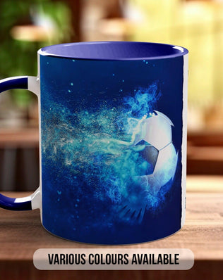 PersonalisedBest Dad Ever Football Photo Coloured Mug - Custom Photos - Sipfull of Design