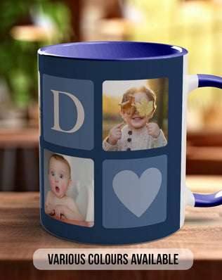 Father’s Day Photo Grid Mug - Sipfull of Design