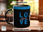 Personalised Best Daddy Ever Love You Photo Coloured Mug - Sipfull of Design