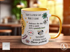 Morning Mindset Mug, filled with Motivation and Inspiration - Coloured 11oz, Bone China 10oz and 15oz and Latte 12oz options