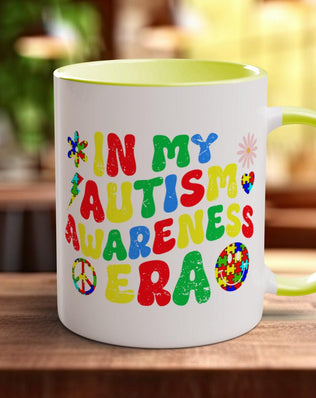 In My Autism Awareness Era Coloured Mug, ASD Support, Autism Awareness - Sipfull of Design