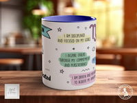 Capricorn Zodiac Mug - Sipfull of Design