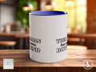 This Woman Has An Awesome Boyfriend Funny gift Valentines Mug Coloured