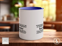This Woman Has An Awesome Boyfriend Funny gift Valentines Mug Coloured - Sipfull of Design