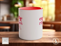 Cupid Rhymes with Stupid Funny Valentines Mug - Sipfull of Design