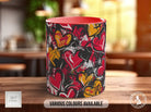 Graffiti Hearts Pattern Full Wrap Coloured Art Mug - Design 2 - Sipfull of Design