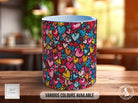 Graffiti Hearts Pattern Full Wrap Coloured Art Mug - Design 9 - Sipfull of Design