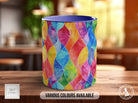 Watercolour Rainbow Stained Glass Pattern Full Wrap Coloured Art Mug - Design 3 - Sipfull of Design