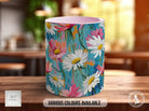 Birth Month Flowers Mug - April Daisy and Sweet Pea - - Sipfull of Design