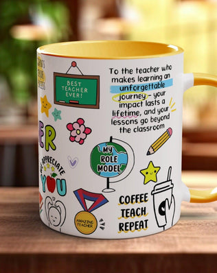 The Teacher Mug - Sipfull of Design