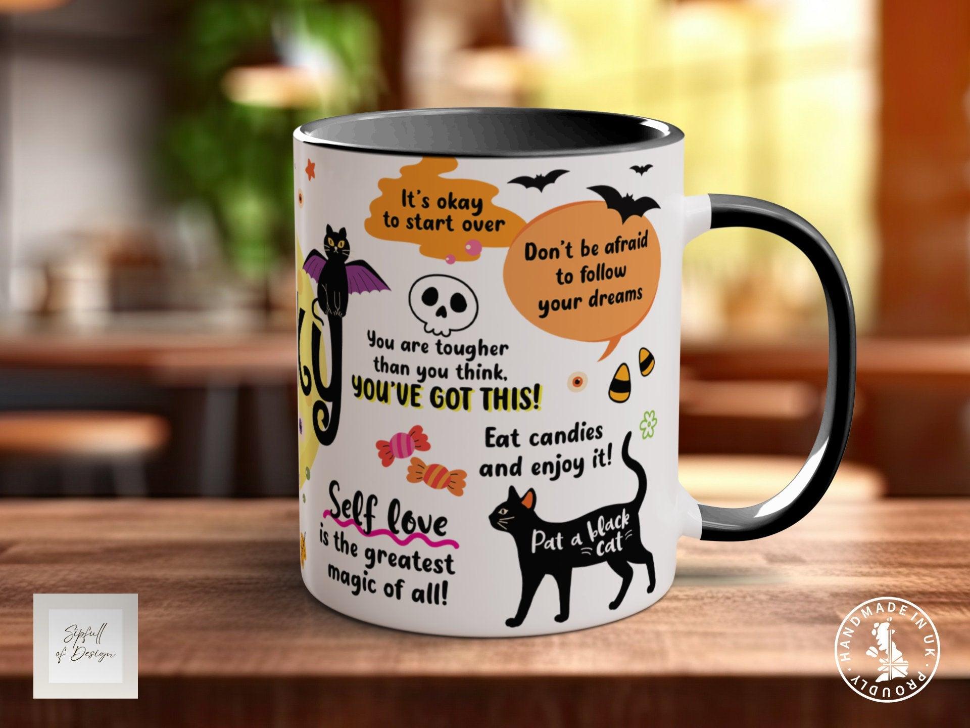 My Spooky Coloured Mug - Celebrate Halloween! - Sipfull of Design
