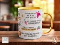 Coloured Reminders for Dreamers Mug - Sipfull of Design