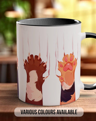 Cute Cat Paws Mug - Sipfull of Design