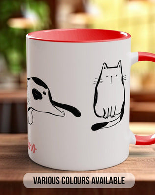 Cute Doodle Cats Mug - Sipfull of Design