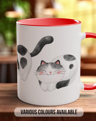 Cute Watercolour Cats Mug - Sipfull of Design