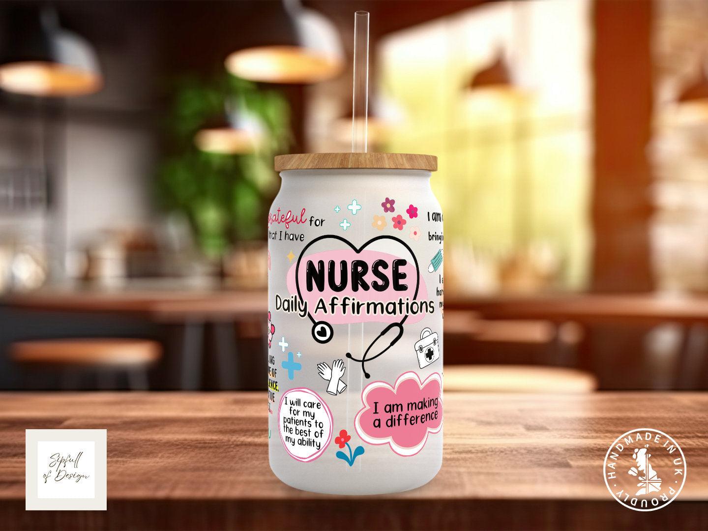 Nurse Daily Affirmations Mug - Sipfull of Design