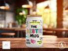 Bestie Mug Motivational Frosted Glass Can - Sipfull of Design